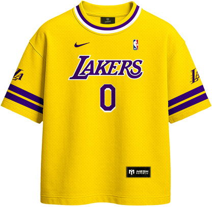 Lakers Yellow Customized