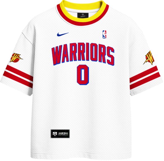 Warriors White Customized