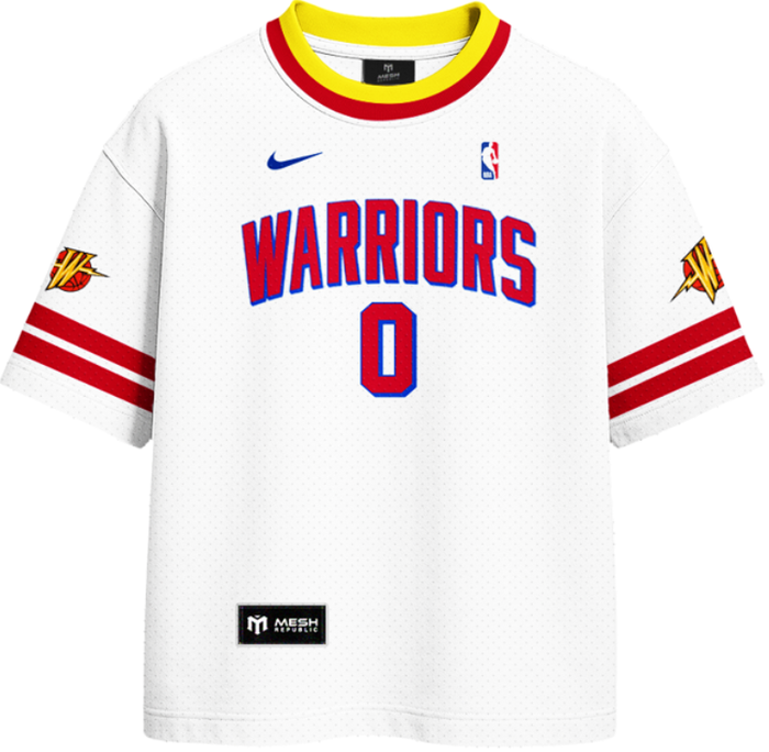 Warriors White Customized