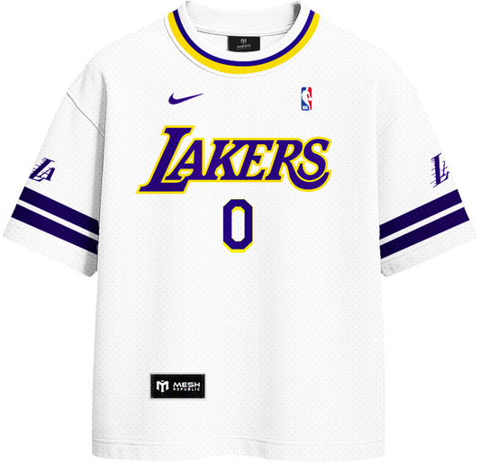 Lakers White Customized