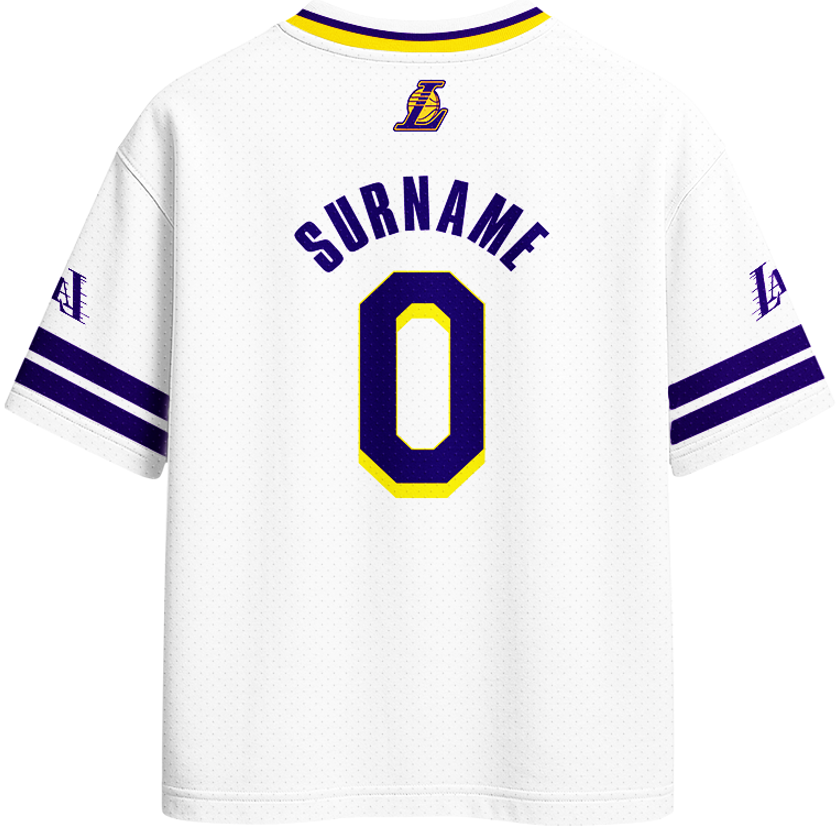 Lakers White Customized