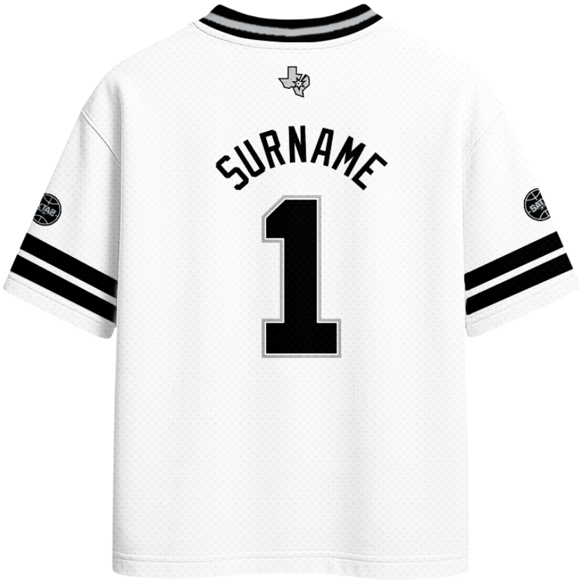 Spurs White Customized