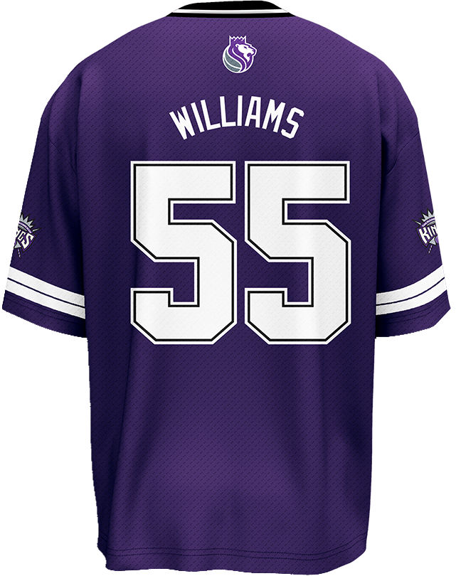 Sacramento Kings Purple Jersey Retro Customized