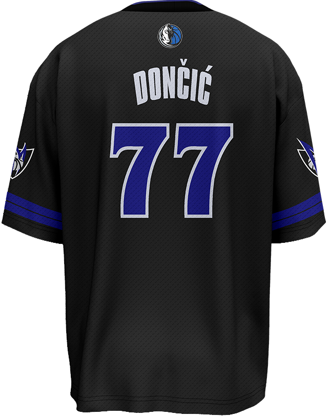 Mavericks City Edition Black Swingman Jersey Customized