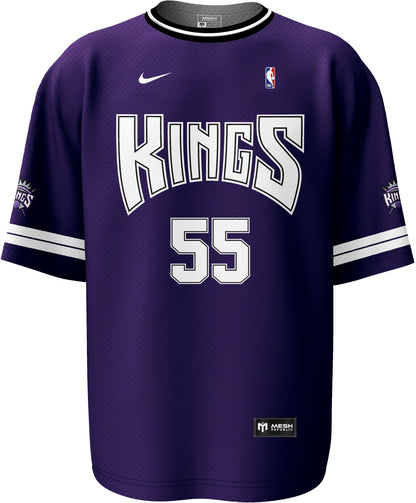 Sacramento Kings Purple Jersey Retro Customized