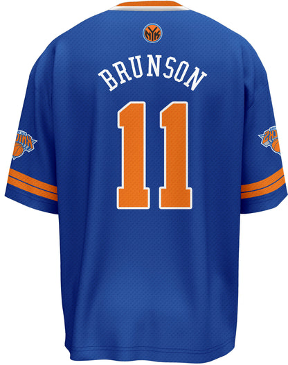 New York Knicks Nike Icon Edition Blue Jersey Customized