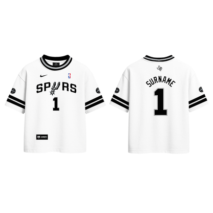 Spurs White Customized