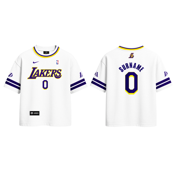Lakers White Customized